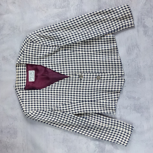 Vintage 80s Mr.JAX WOOL Blazer - Picture 1 of 7